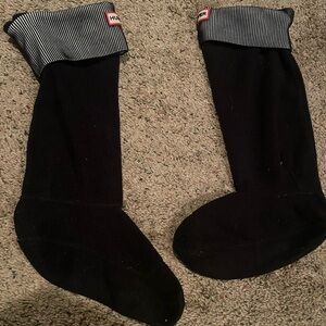 Hunter Black and White Striped Accessory